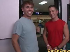 Hot straight hunks get outed in public part6