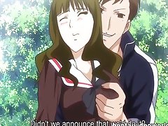 Big stick in anime school girls ass