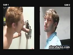 College dude gets cock sucked