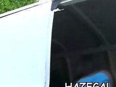 Chicks have lesbo sex
