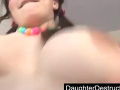 Young teen daughter abuse