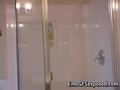 Teen emo whore soapy naked shower