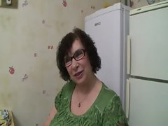 French BBW Olga or Ginette 67 y.o. housewife