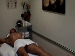 Sexy asian masseuse loves to suck