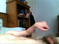 Teen boy masturbates