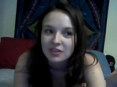 Naked teen and her webcam fun