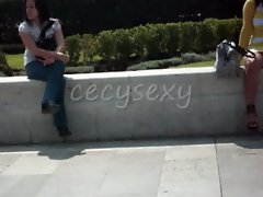 cecysexy upskirt en Bellas Artes