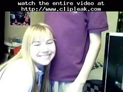 Blowjob To Her Boyfriend By Webcam