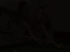 Lesbo revenge on the billiards