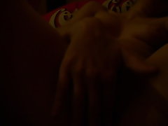 German Teen plays with her pussy