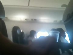 Airplane Flash With Cumshot