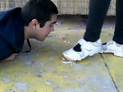 pisando mi comida