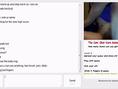 Sexy Slutty Rosie plays my Omegle Game