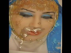 Gman Cum on Face of a Pakistani Slut in Hijab (tribute)