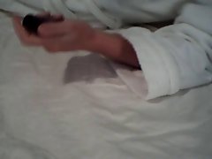 Wife maturbating and has orgasm