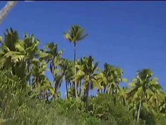 Belinda on Aitutaki