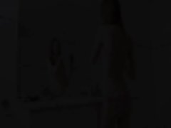 hot sknny girl teasing for mirror