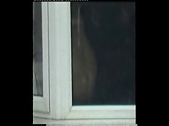 peeping at neighbours fat ass