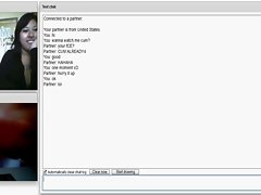 Chatroulette: 2 girls watch me cum