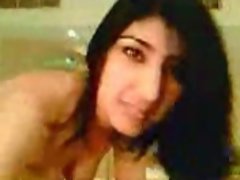 Beautiful Arab Horny Girl Giving Blowjob