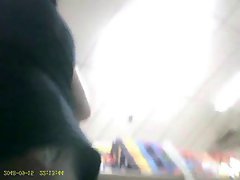 boso voyeur teen upskirt girl on a bookstore