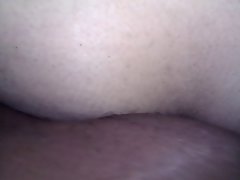 LATINA WITH GLASSES CREAMY CUM OVER BLAC DICK