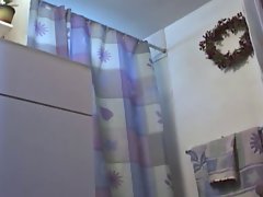 Spycam - Teen In Bathroom