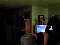 throat fuck and spanking