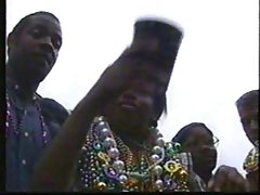 Black Girl at Mardi Gras