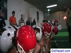 Football team gets homosexual hazing gay sex