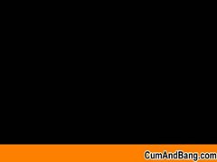 CumBang - Interracial gangbang dick sucking and bukkake 11
