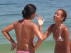 Attractive Bikini Topless Luscious teens HD