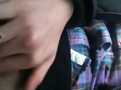 Masturbation in the car