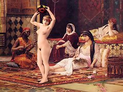 Miss Fernande&#039;s Harem Tour - Erotic Fotomontage