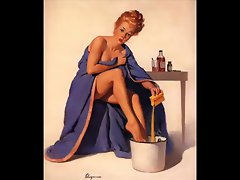 Classic Pinup Art - Gil Elvgren