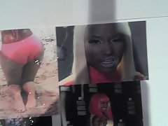 cum on nicki minaj naughty ass feet face